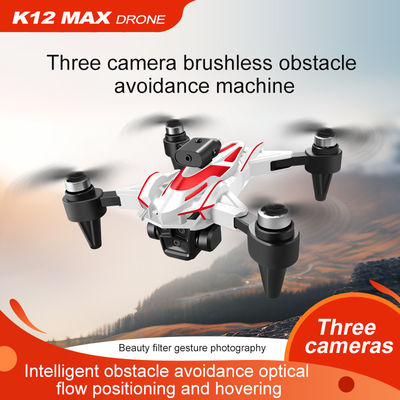 2.4G Fréquence K12 Max Drone Wifi FPV RC Drones avec vidéo à commande à distance Quadcopter Jouet et trois Pro 4K HD Caméra
