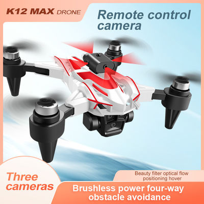 2.4G Fréquence K12 Max Drone Wifi FPV RC Drones avec vidéo à commande à distance Quadcopter Jouet et trois Pro 4K HD Caméra