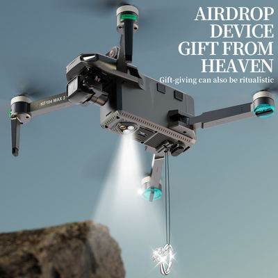Conception Kf104 Max 2 Drone Rc 5g Wifi Drone 4k professionnel avec aérien 3-axe Anti-tremblement Gimbal Évitement des obstacles Quadcopter sans pinceau