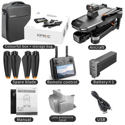 Conception Kf104 Max 2 Drone Rc 5g Wifi Drone 4k professionnel avec aérien 3-axe Anti-tremblement Gimbal Évitement des obstacles Quadcopter sans pinceau