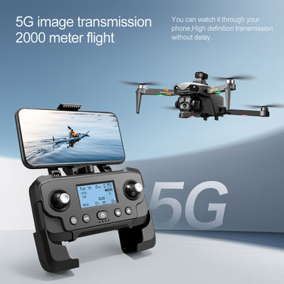 Caméra 8k Temps de vol long 5g Flux optique GPS UAV pliable avec double Wifi Caméra aérienne professionnelle Drone en alliage d'aluminium
