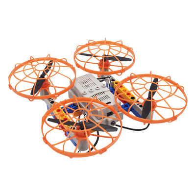 Drone à double forme avec assemblage de blocs de construction à fonction de retournement à 360 degrés
