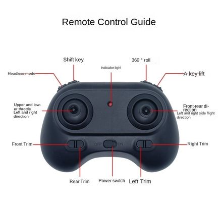 18*25*5cm Dwi Dowellin Télécommande Drone portée de contrôle 100M
