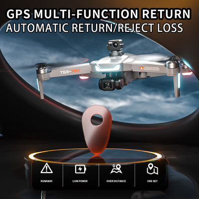 Mini moteur sans balai à réglage électrique optique à quatre côtés Caméra de contrôle d'application Drone professionnel Compact et léger