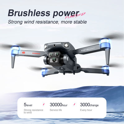 K818max 360 degrés Flip Drone professionnel 4k Évitement des obstacles Fpv Wifi Caméra électrique pour les opérateurs intermédiaires 122 g