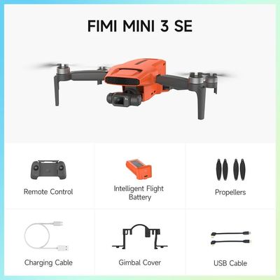 Drone RC portable avec caméra 4k 3 axes Gimbal 29min Longue distance Quadcopter Air Hover Flux optique sur le drone en direct