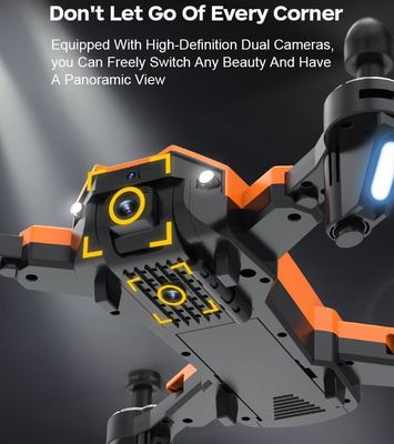 HUGTEC DM96 Drone de vol nocturne avec LED Temps de vol long e88 Drone à décollage/atterrissage à clé