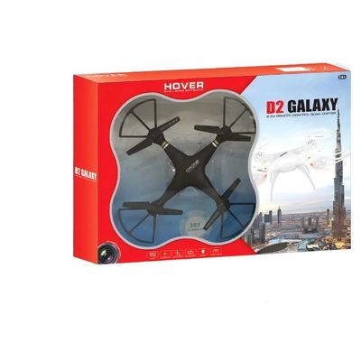 Carton Taille 66X59X81 D2 Jouet éducatif scolaire Taille moyenne Kit de drone d'avion avec télécommande pour le jeu en plein air