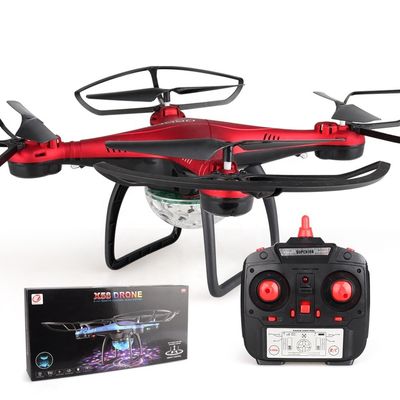 Amenez vos aventures en plein air à un niveau supérieur avec les lumières éblouissantes du drone X58 et un retour clé
