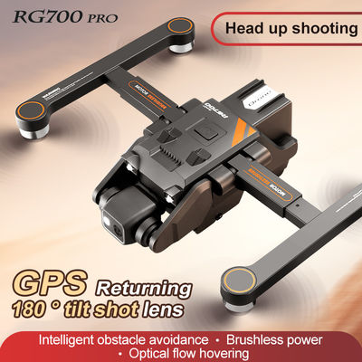 Drones débutants Rg700 Pro Mini Drone avec caméra double et vidéo Transmission en temps réel Fpv Drone Rc Quadcopter avec 4k Hd Pour les adultes