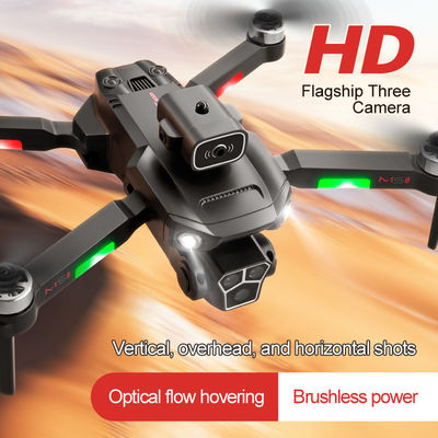 Quadcopter pliable Rc Dron M1s Mini Drone 5g Wifi Fpv 4k Évitement d'obstacles professionnel double caméra pour les débutants
