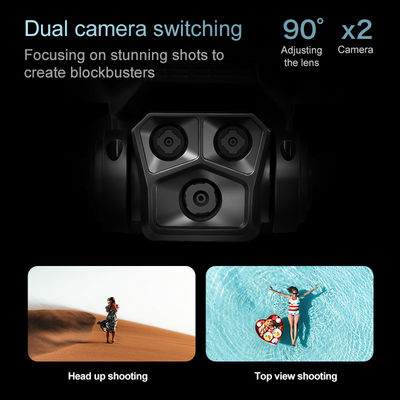 Lu900 Mini Drone 4k Drone à double caméra avec 5g Wifi Fpv Abs Jouets à commande à distance 100m Distance de transmission d'image Oui Gyro