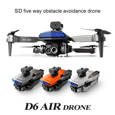 D6 Air Mini Drone Professionnel 4k HD Quadcopter avec caméra pliable Évitement des obstacles de conception et télécommande