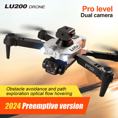 Lu200 Geste vidéo Drone jouet évitement d'obstacles 360 degrés Flip 2.4g Wifi Fpv Selfie Drone pliable Uav Quadcopter aérien
