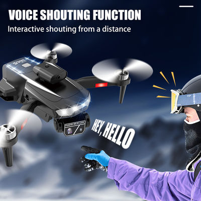 Drones pliables Jouets Rc 5g Wifi Fpv Dron Quadcopter Jouets Caméra Hélicoptère Jouets Avec 4K Double Caméra Pour la Séquence de Résolution