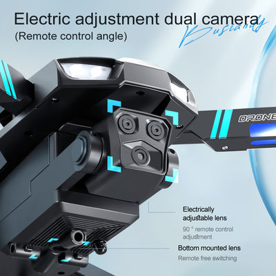 Drones débutants Positionnement du flux à trois axes Mini drone pliable sans pinceau avec évitement d'obstacles infrarouges et caméra 4k