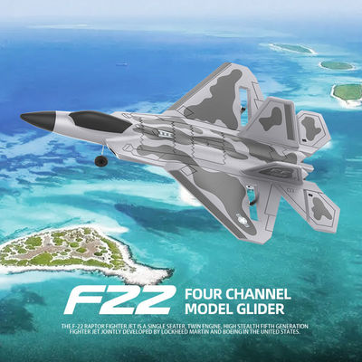 F22 Rtf Epp Mousse Jet Avion télécommande Rc Avion de chasse Jouet Distance d'âge 8 à 13 ans Distance de commande Environ 200 mètres