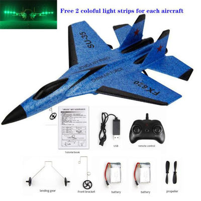 FX620 2.4GHz 2 canaux mousse RC modèle d'avion planeur RC avion à réaction avec un temps de charge de 60 minutes et une batterie de 3,7V 150mAh