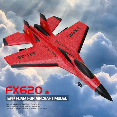 FX620 2.4GHz 2 canaux mousse RC modèle d'avion planeur RC avion à réaction avec un temps de charge de 60 minutes et une batterie de 3,7V 150mAh