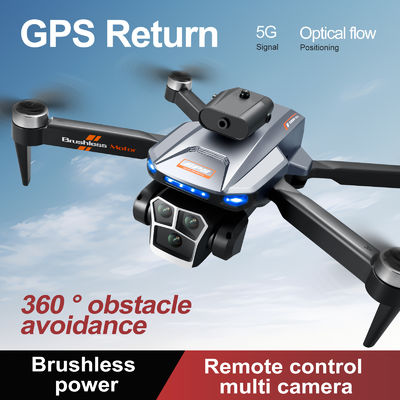 Durée de vol maximale S158 Mini Drone Quadcopter pliable RC Drone avec évitement des obstacles et positionnement optique du flux