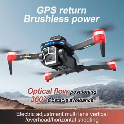 Durée de vol maximale S158 Mini Drone Quadcopter pliable RC Drone avec évitement des obstacles et positionnement optique du flux