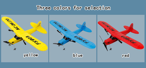Super Glider Fx803 2.4g Piper J3 Cub Rc Avion Nc26170 Epp Avion à aile fixe avec un long temps de vol et un vol stable