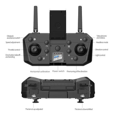 Moule privée Oui GW 14 HUGTEC W14HW 1080P HD Live View Drone UAVPour l'aventure en plein air fonction de réglage de vitesse Drone