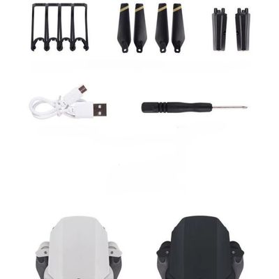 Taille de l'emballage unique CM 22.7X8X18.5 HUGTEC Dm97 E88 PRO Drone de positionnement optique du débit App contrôlée 360 Flip en plastique