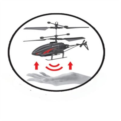 Jouet aérien miniature F370 Hélicoptère jouet léger avec fonctionnalités Wi-Fi gyroscope et batterie 3,7V