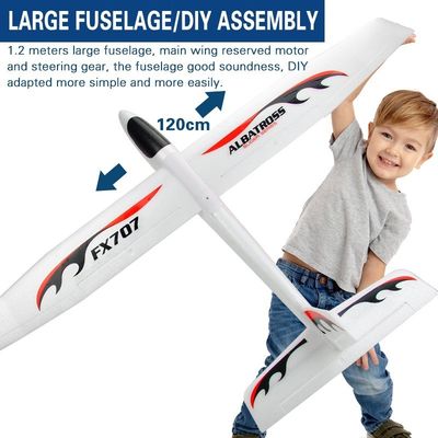 Drone Type oui 2024 2,4 GHz Fx707 Avion Rc Avion 2ch Epp Artisanat télécommande Avion électrique drôle Rc planeur Avion