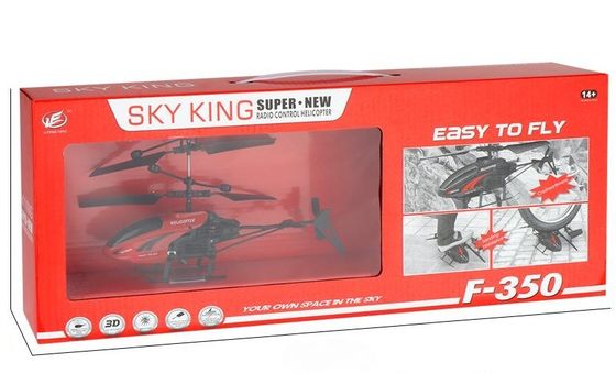 Hélicoptère 3D Flip Stunt Helicoptère de contrôle de précision F350 Hélicoptère jouet avec des performances de vol stables et un temps de charge de 20 minutes