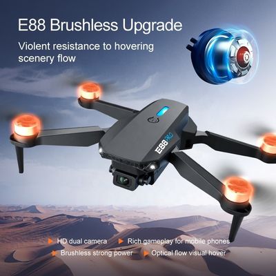 Drone W18Hw pour l'inspection agricole avec mode sans tête et effets spéciaux à 360° pour la configuration de trajectoire de vol personnalisée