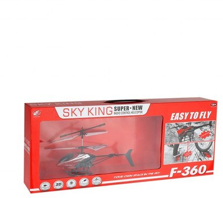 F360 2.4 GHz Anti-interférence Hélicoptère débutant à Pro Hélicoptère miniature jouet aérien 6 * AA batterie de contrôleur