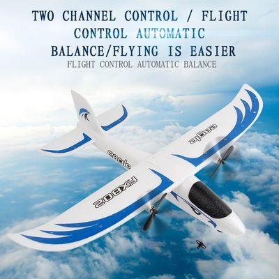 Super Glider Fx802 2.4g 2ch Epp Foam Modèle de planeur télécommandé Prêt à l'emploi pour le niveau de compétence de l'opérateur intermédiaire