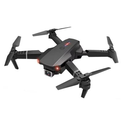 Choix du débutant E88 Pro Drone avec angle de caméra réglable et planification d'itinéraire multi-points pris en charge par batterie de contrôleur 3XAA