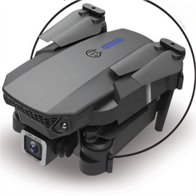 Choix du débutant E88 Pro Drone avec angle de caméra réglable et planification d'itinéraire multi-points pris en charge par batterie de contrôleur 3XAA