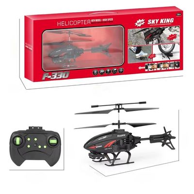 Découvrez le frisson du vol avec le F330 Mini Helicopter USB rechargeable et LED Light-Up