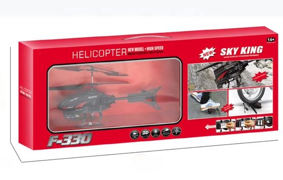 Découvrez le frisson du vol avec le F330 Mini Helicopter USB rechargeable et LED Light-Up