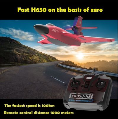 Raptor H650 Epp Mousse 6ch Rtf Led Lumières Mer Terre Air Contrôle radio électrique Rc Jet Fighter Brushless Aviation Jouet parfait