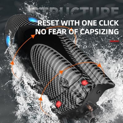 Niveau de compétence de l'opérateur intermédiaire 2.4g Bateau à grande vitesse Rechargeable R / c Jouets de bateau pour enfants