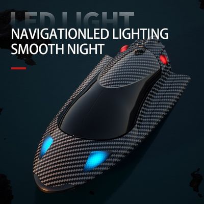 8 à 13 ans Range d'âge Rc télécommande Speedboat Haute vitesse 40 Km/h Jet Boat Led Light Capsized Recovery 2,4g Adultes et enfants