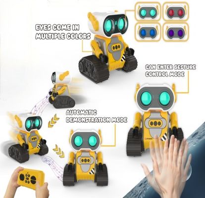 Modus de commande HUGTEC S023 GESTURE Jouet robot STEM Robot 360 rotation Enfants Tablette éducative intelligente ABS plastique éducatif