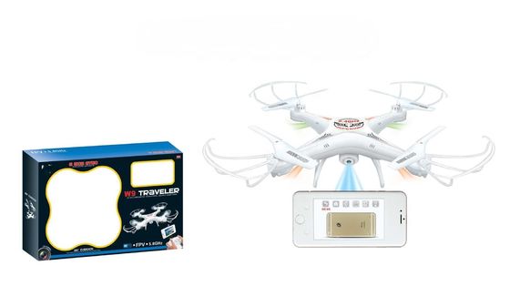 Drone W9 avec télécommande longue distance et caméra WiFi 2.4G