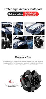 M2D télécommande Stunt roulant rotation de voiture à double face Chargement légère Drift Voiture de course pour enfants Jouets Fonctionnalités Wi-Fi
