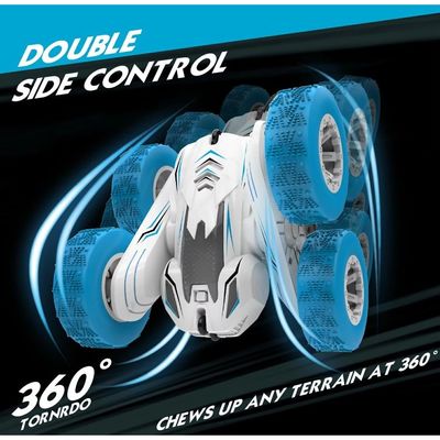 Batterie rechargeable incluse Rêve de chercheur d'aventure Double face voiture de sport pour garçons et filles Tout terrain amusant comme l'image montre