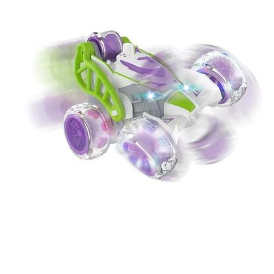 Experte télécommande voiture de cascade 360 degrés de rotation voiture avec musique légère jouets de pulvérisation pour les enfants temps de jeu 18 min