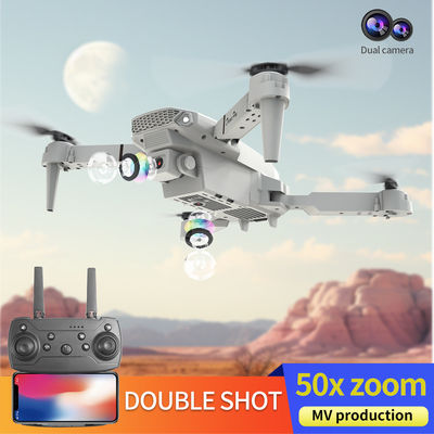 Drone professionnel portable E88 Pro avec double caméra 4k 8k Wifi Fpv Quadcopter 3.7V 1800mAH capacité de batterie au lithium