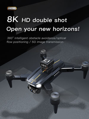 Js26 Drones de divertissement pliables Niveau de compétence de l'opérateur débutant Flux optique et décollage / atterrissage d'une clé pour la randonnée