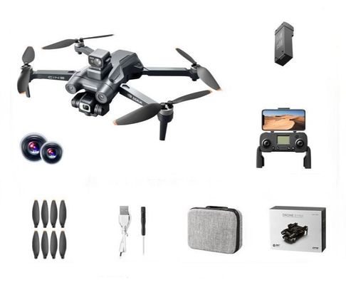 I8 Max 360 évitement d'obstacles au laser contrôle à distance automatique de l'accueil noir moteur sans pinceau Rc drone avec caméra 4k HD