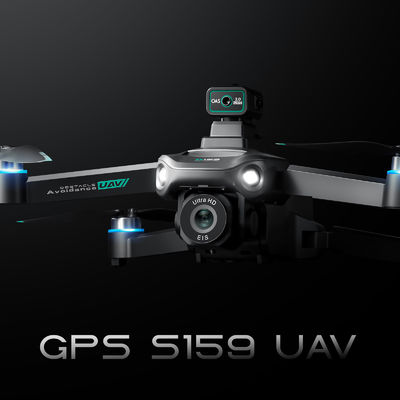 Écran de télécommande S159 Gps Caméra professionnelle Drone sans pinceau Drone jouet Rc avec plastique et caméra 720P